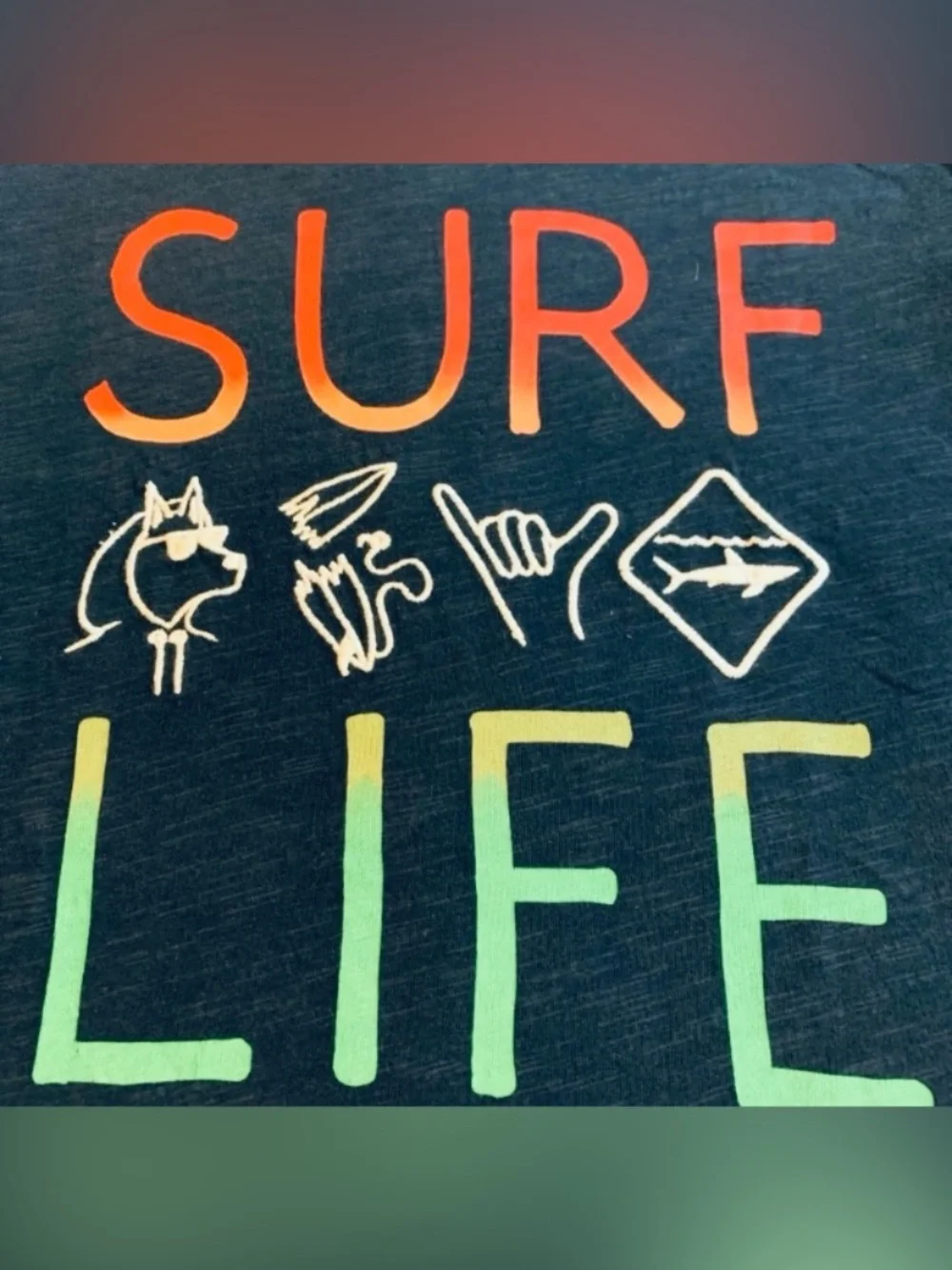 Jonas Claesson for H&M Kids Navy 'Surf Life' Graphic Tee